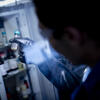 Temple College of Science and Technology Researcher in Chemistry Lab