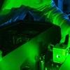 Researcher working in a lab